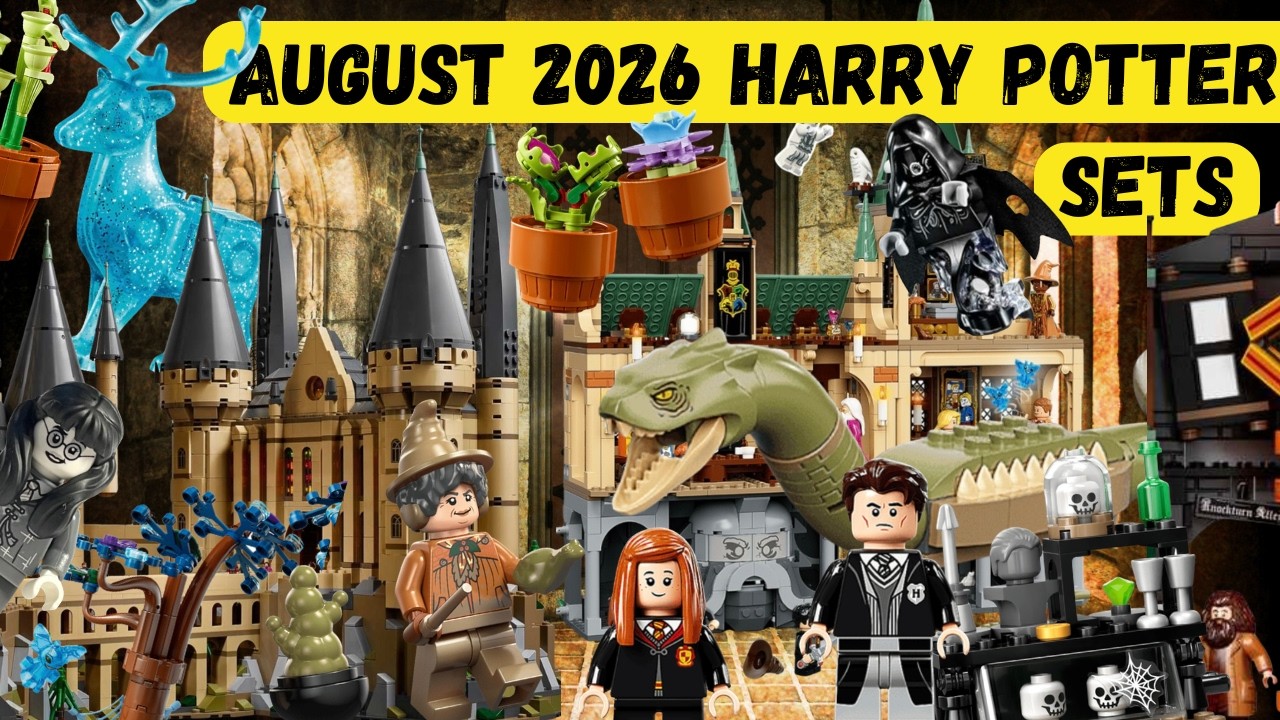 Информация о наборе Lego Harry Potter, летний сезон 2026 года #lego #harrypotter