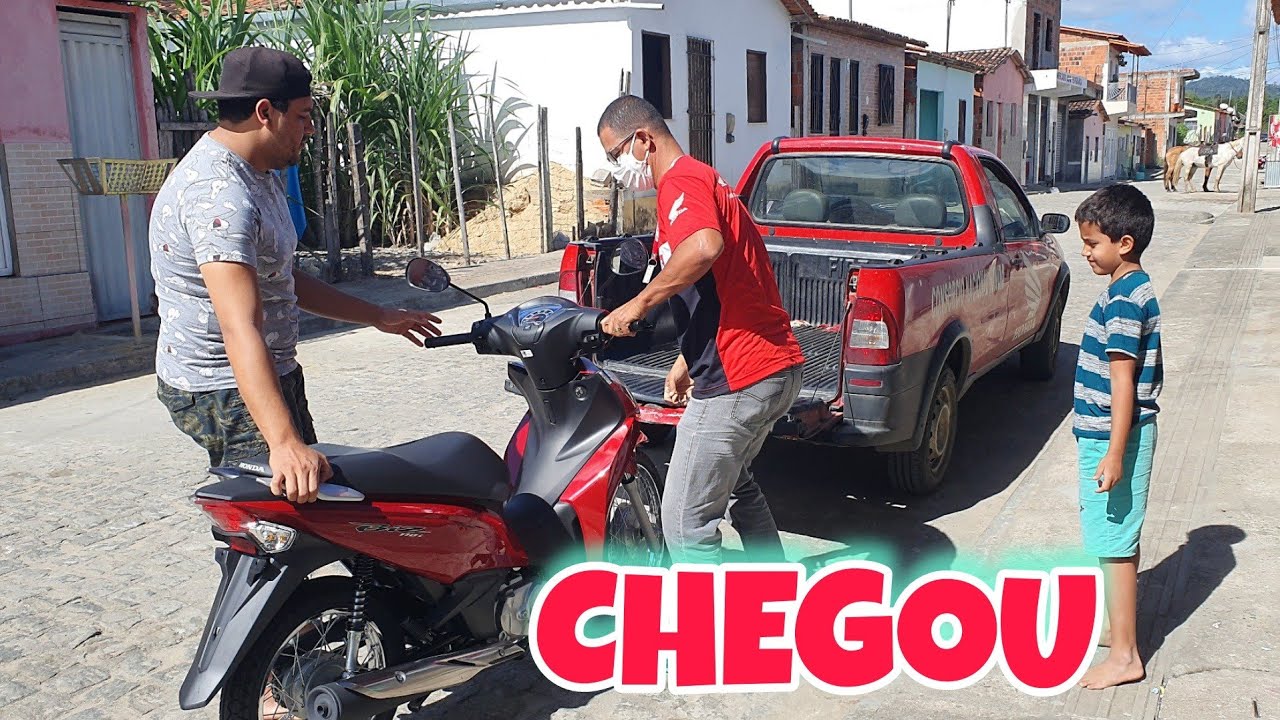 CHEGOU MINHA HONDA BIZ 110i 0 KM