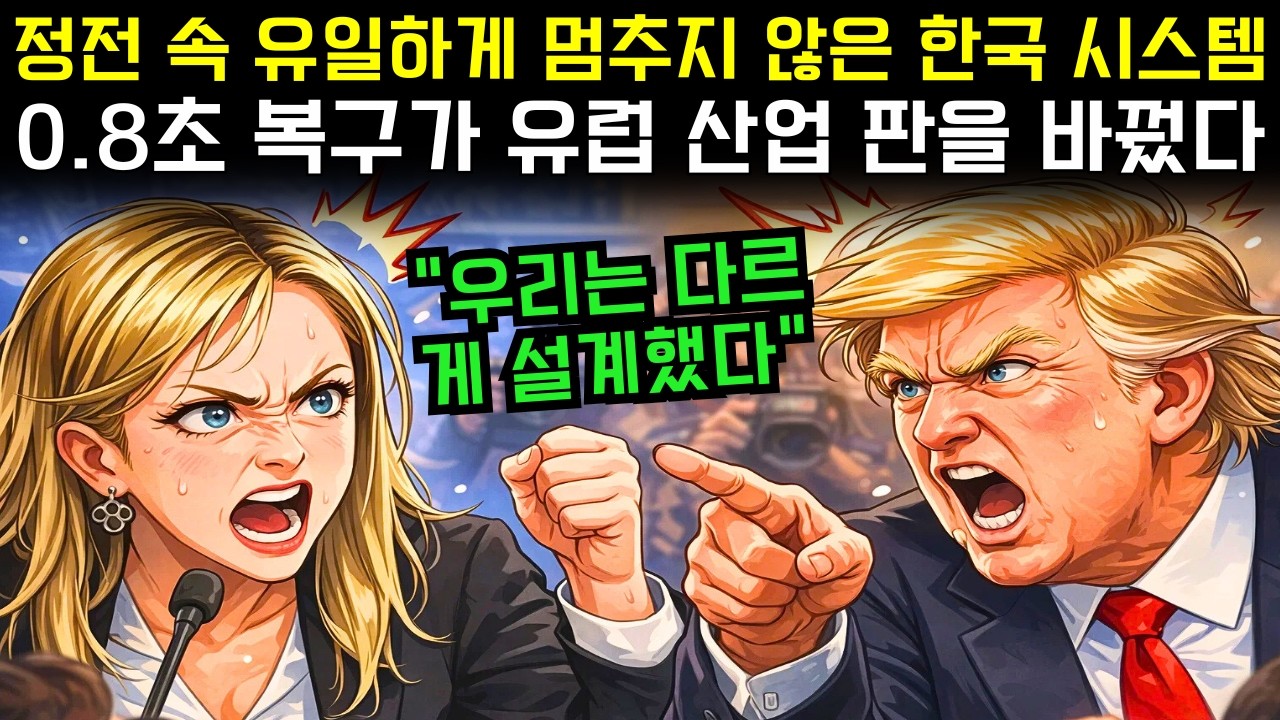 밀라노 올림픽 정전 사태… 결국 유럽이 한국 시스템을 선택한 이유 (400조 계약의 진실)