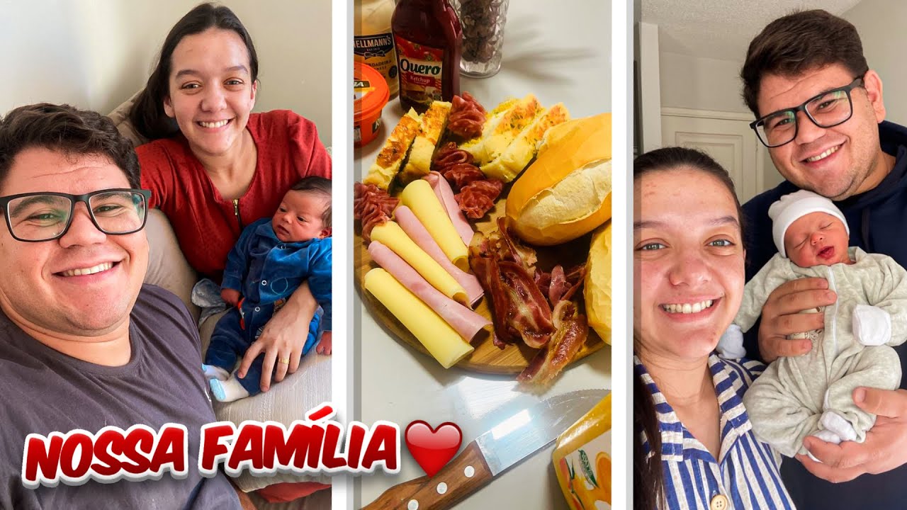NOSSO CAFÉ EM FAMÍLIA | O ANTÔNIO NASCEU ❤️