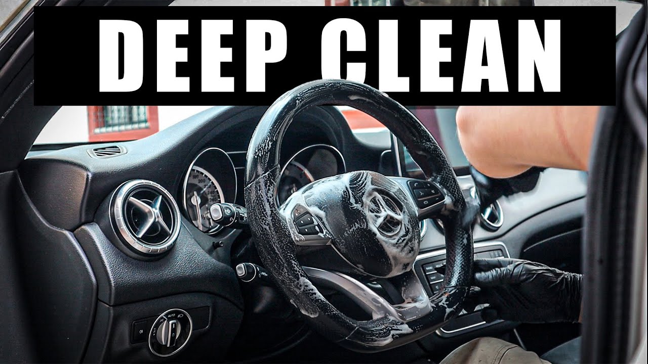Deep Cleaning The mercedes c200d - Satisfying Interior Detail