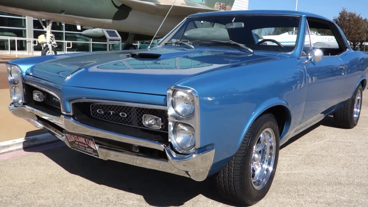 1967 Pontiac GTO HURST 4-speed Muscle Car