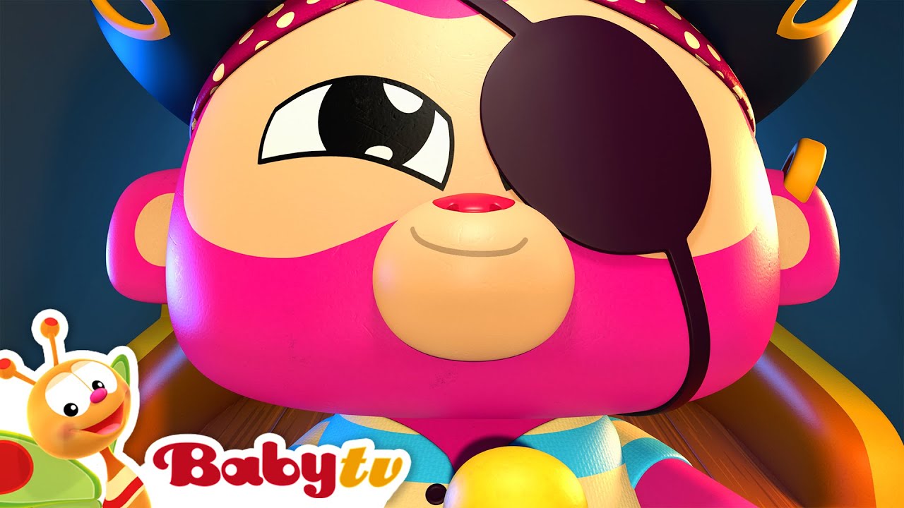 Olly the Pirate! Treasure Hunt Adventure for Toddlers | BabyTV