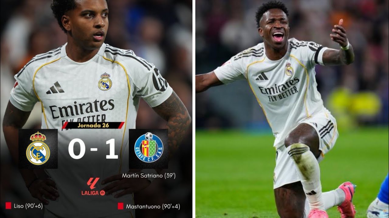 CE SONT DES COMÉDIENS... RÉAL MADRID O-1 GETAFE 