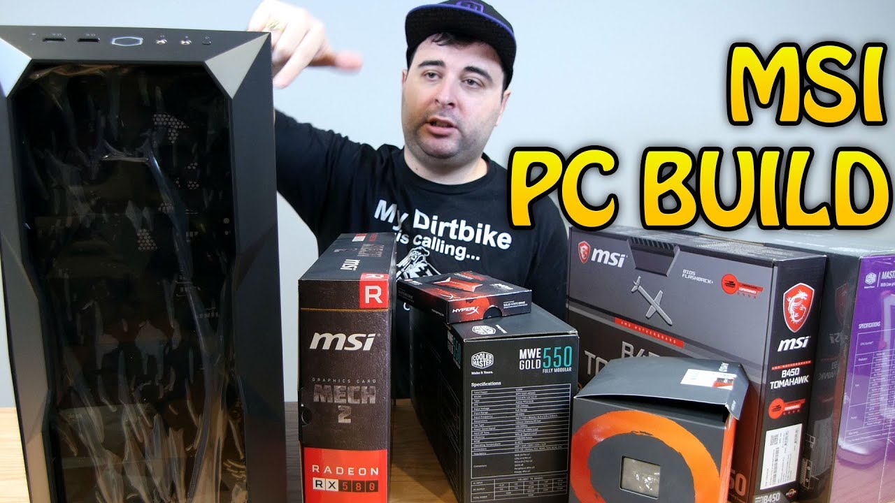 MSI PC BUILD STEP BY STEP