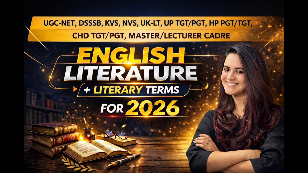 🔥Day 5- Literature History+ Literary Movements  Quiz |  | Super Mock Test | Target KVS 2025-26 |