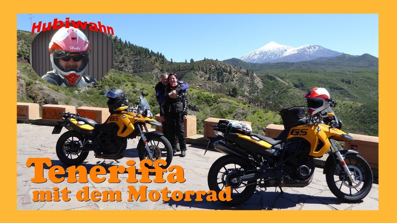 Teneriffa Winterflucht mit dem Motorrad 2018