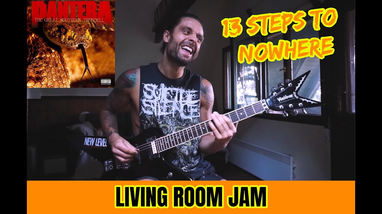 PANTERA - 13 STEPS TO NOWHERE / LIVING ROOM JAM 🔥 live playthrough by ATTILA VOROS