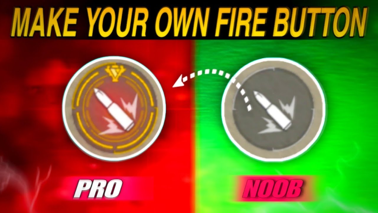How To Make Powerful 💪🎯Fire Button || Find Red Number Settings With 