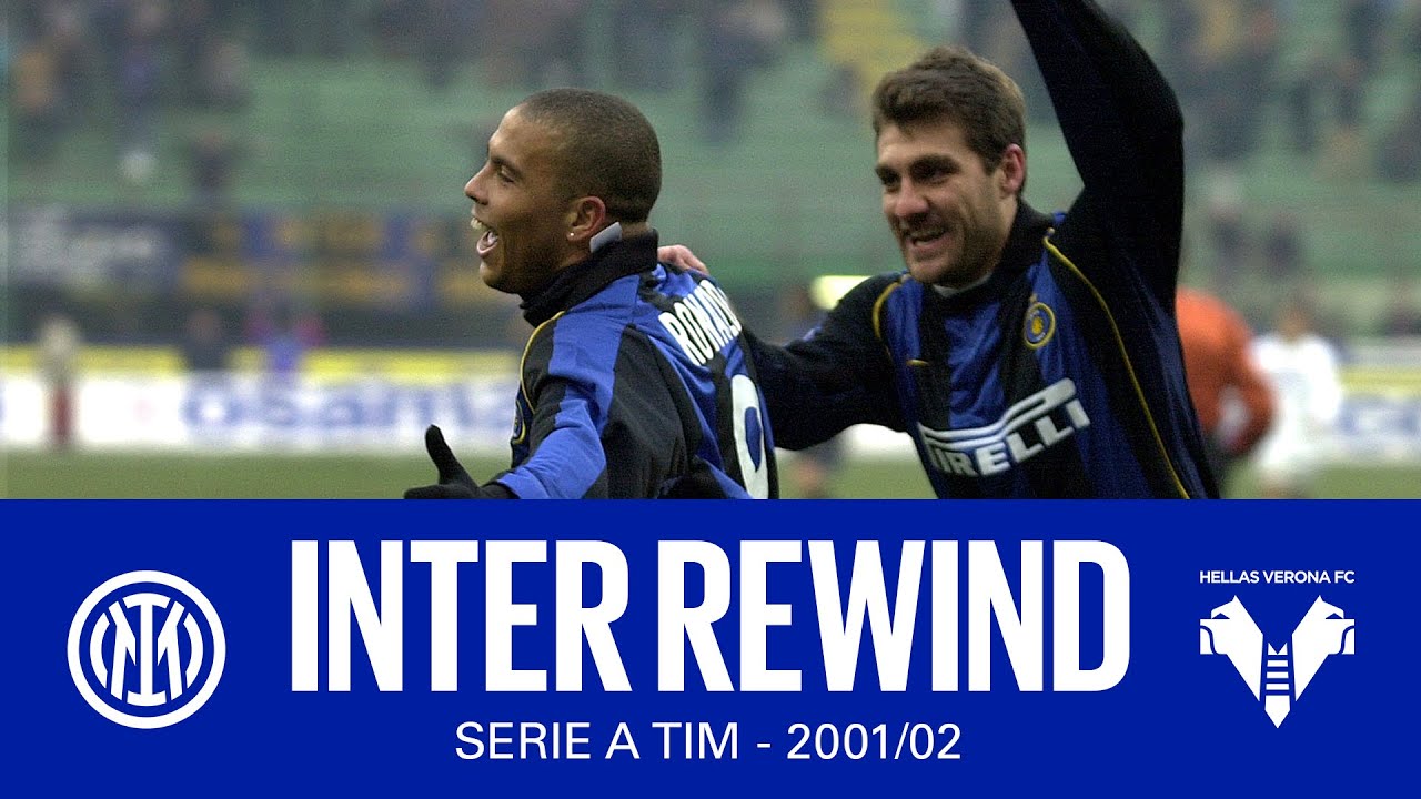 INTER REWIND ⏪| INTER 3-0 HELLAS VERONA | 2001/02 SERIE A TIM ⚫🔵🇮🇹