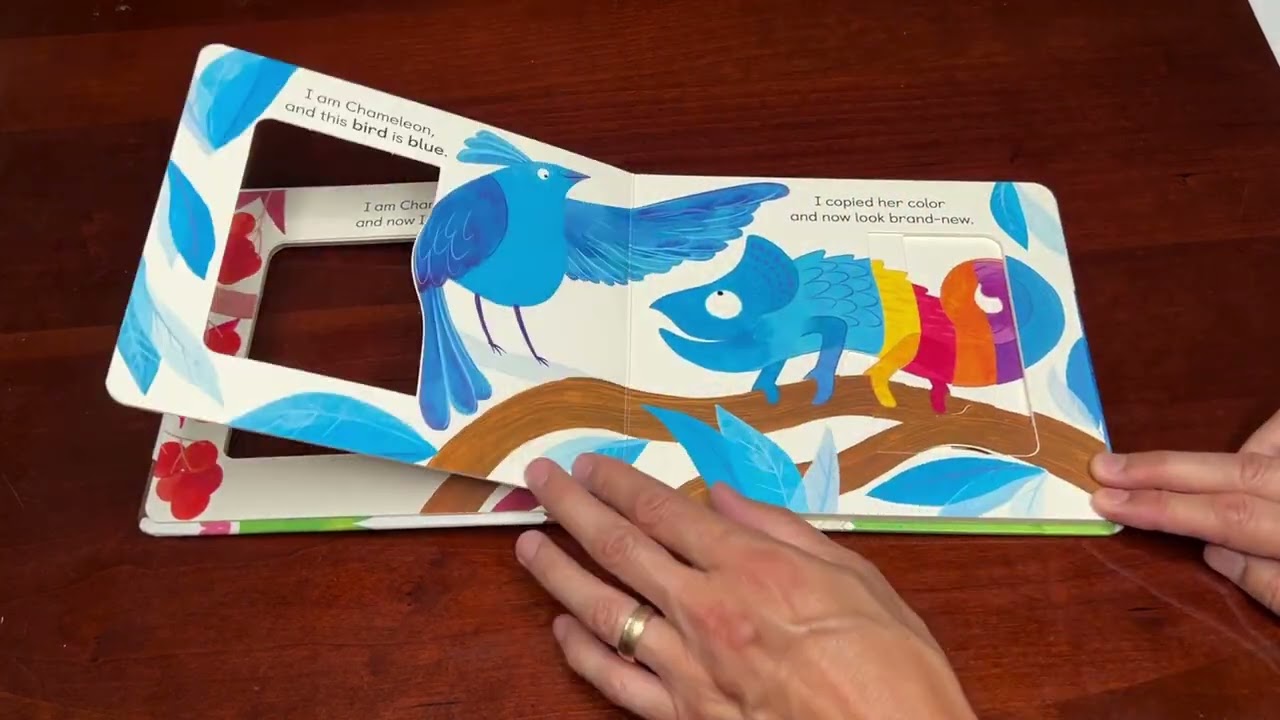 Peek Inside CHAMELEON'S COLORS by Harriett Evans