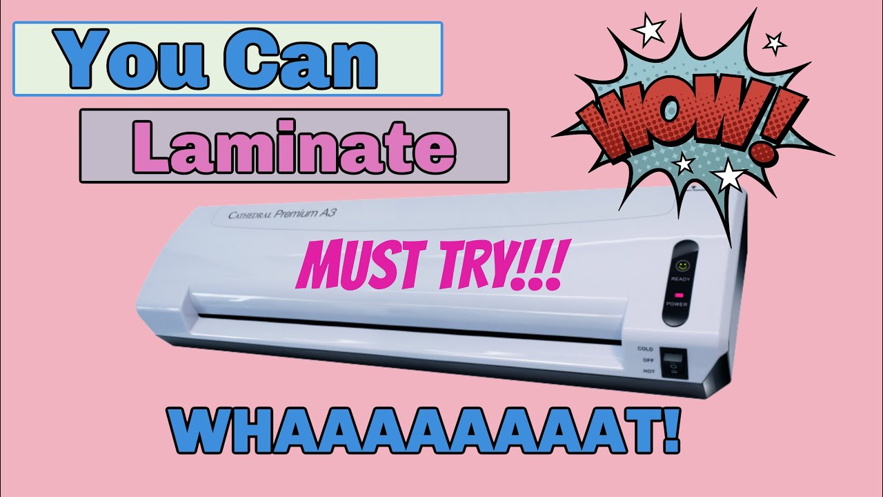 👀You Can Laminate WHAT!! :-) Laminator hack❤️ HD QUALITY