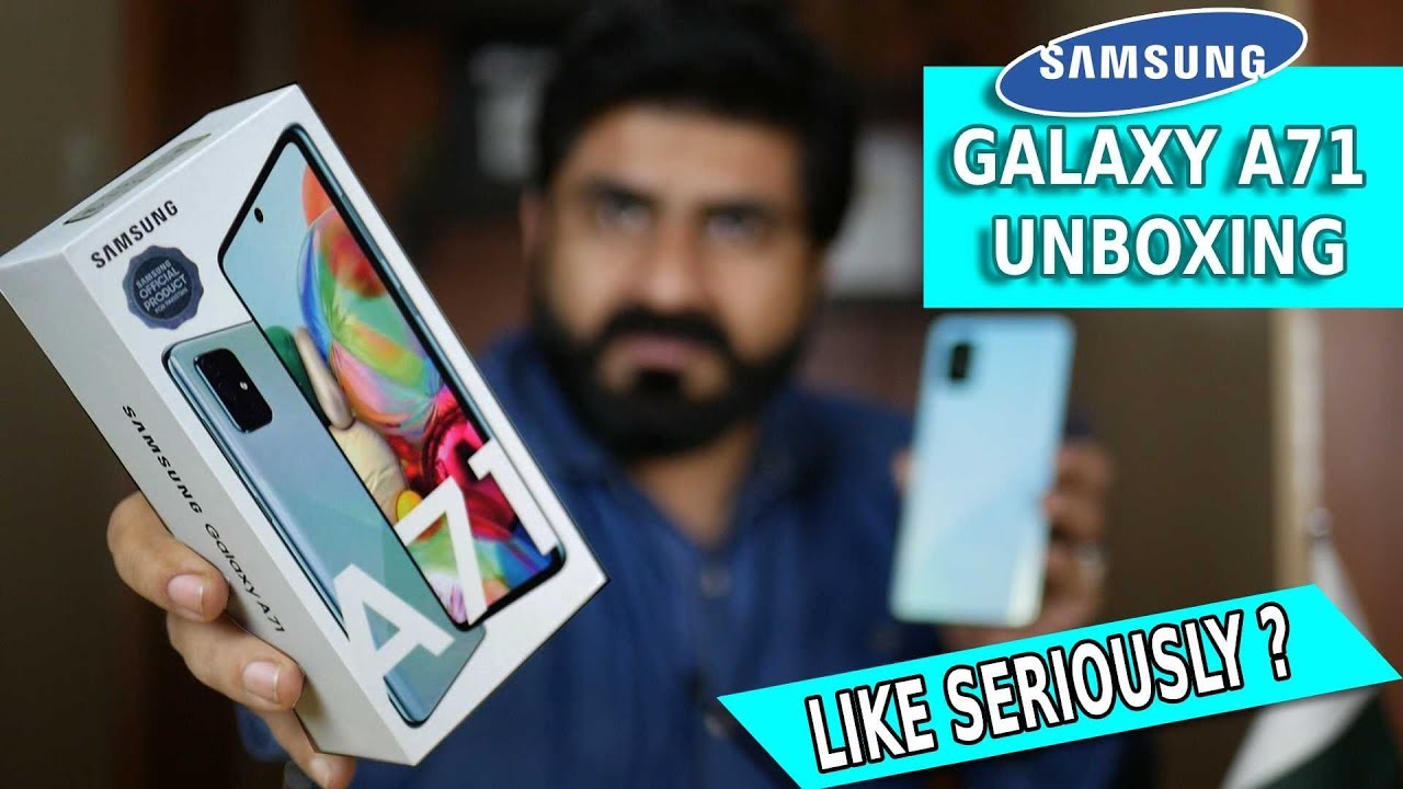 SAMSUNG GALAXY A71 UNBOXING ⚡|⚡⚡ FIRST IMPRESSION⚡⚡ | Almost A Flagship!🔥🔥