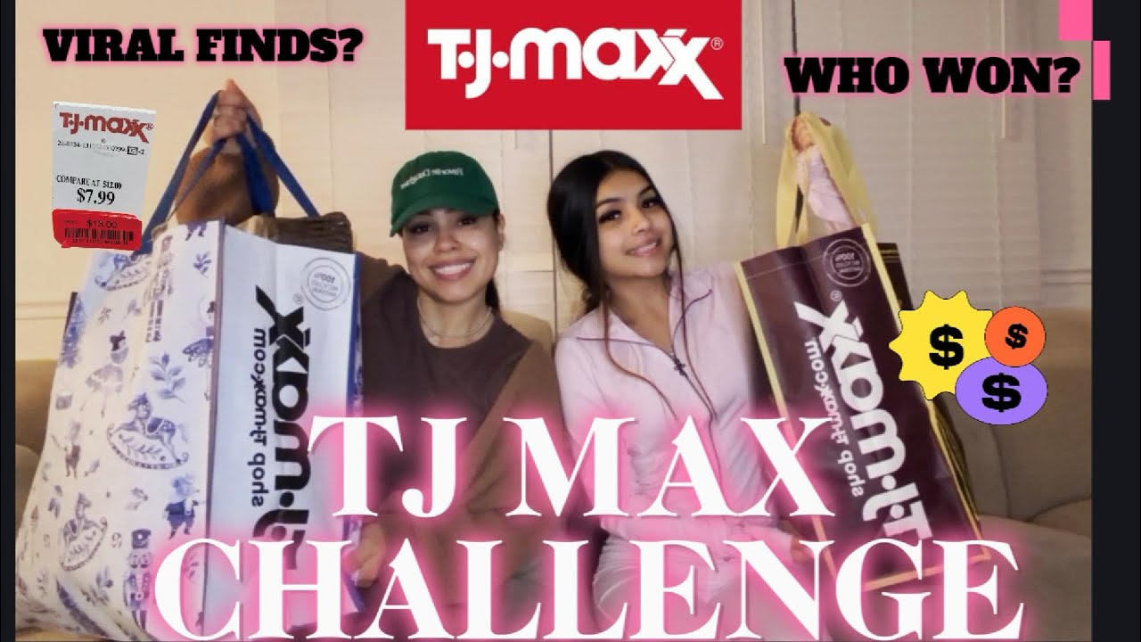 Mom VS Daughter TJ Maxx challenge 