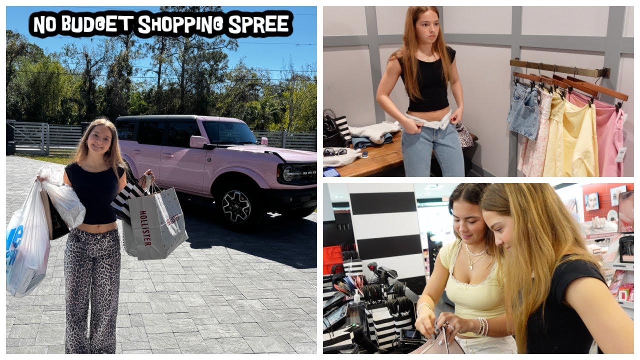 NO BUDGET 🛍️  SPREE FOR MY 16TH BIRTHDAY 🥳 | VLOG#1990