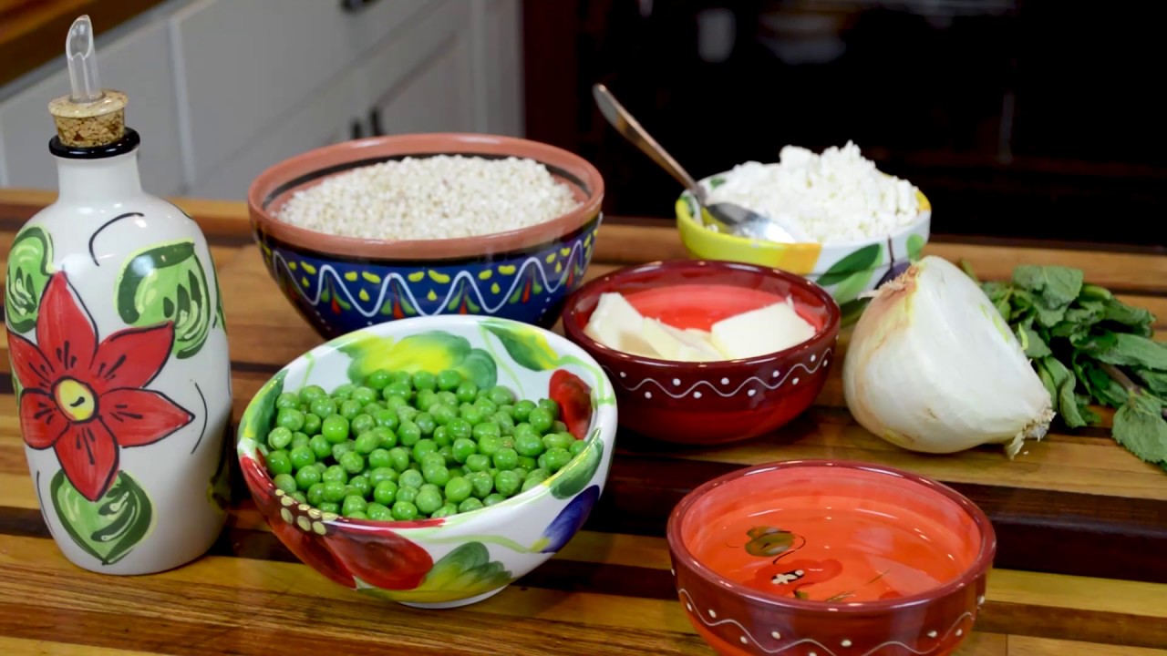 Creamy Risotto with Peas Recipe