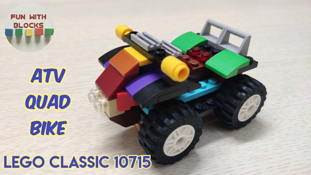 Lego classic 10715 ATV ( Quad bike ) building instructions