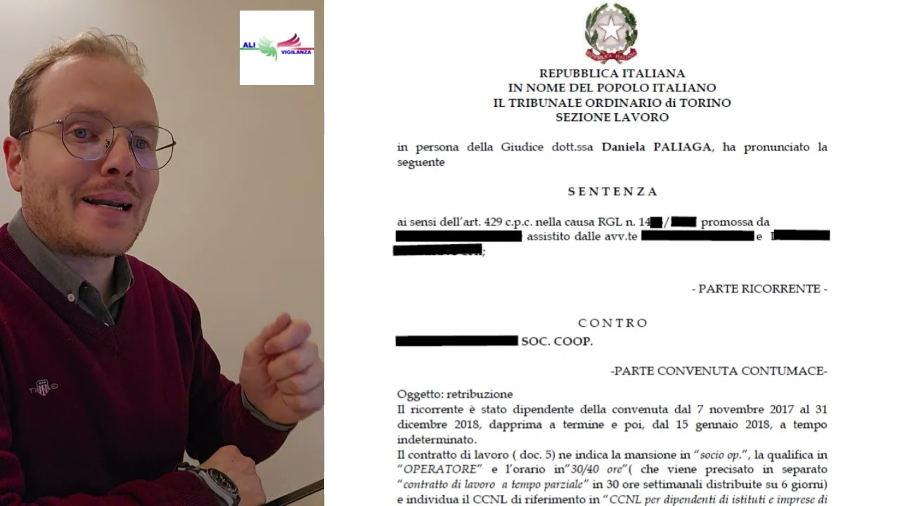 LA GIUSTA PAGA PER GLI OPERATORI FIDUCIARI
