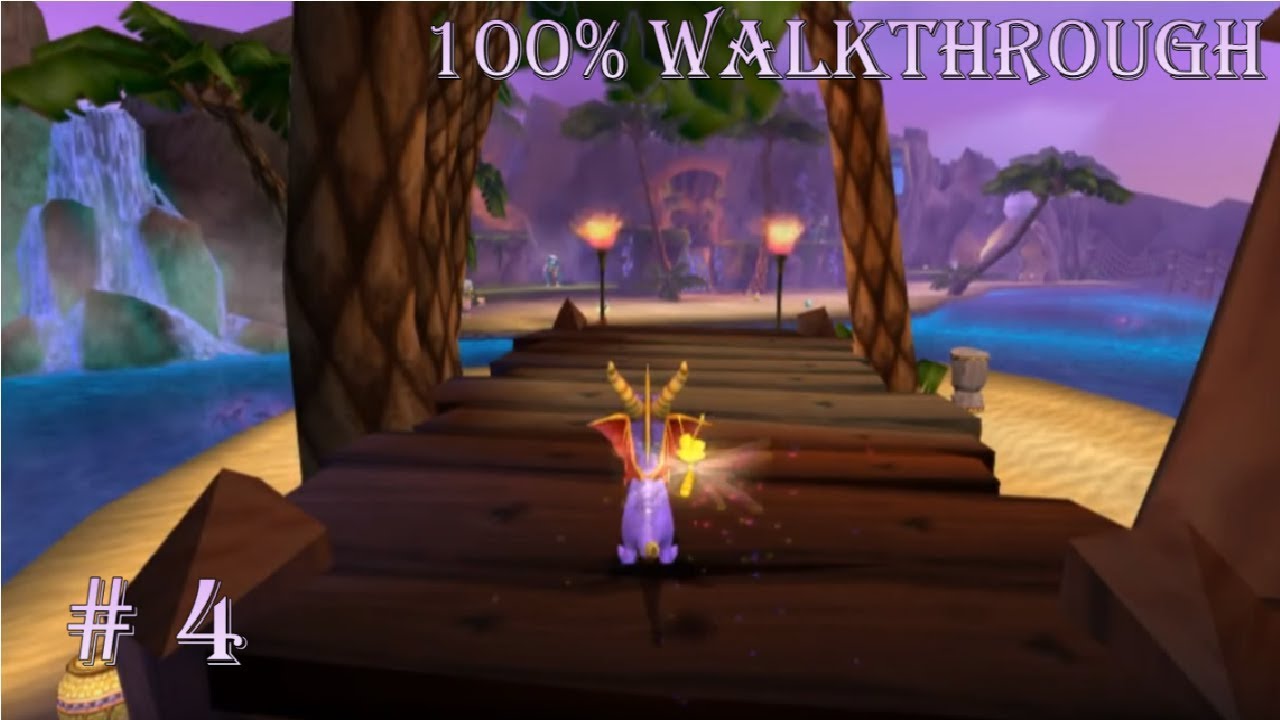 Spyro: Enter The Dragonfly ☆ 4 ☆ Luau Island (100%, No Commentary)