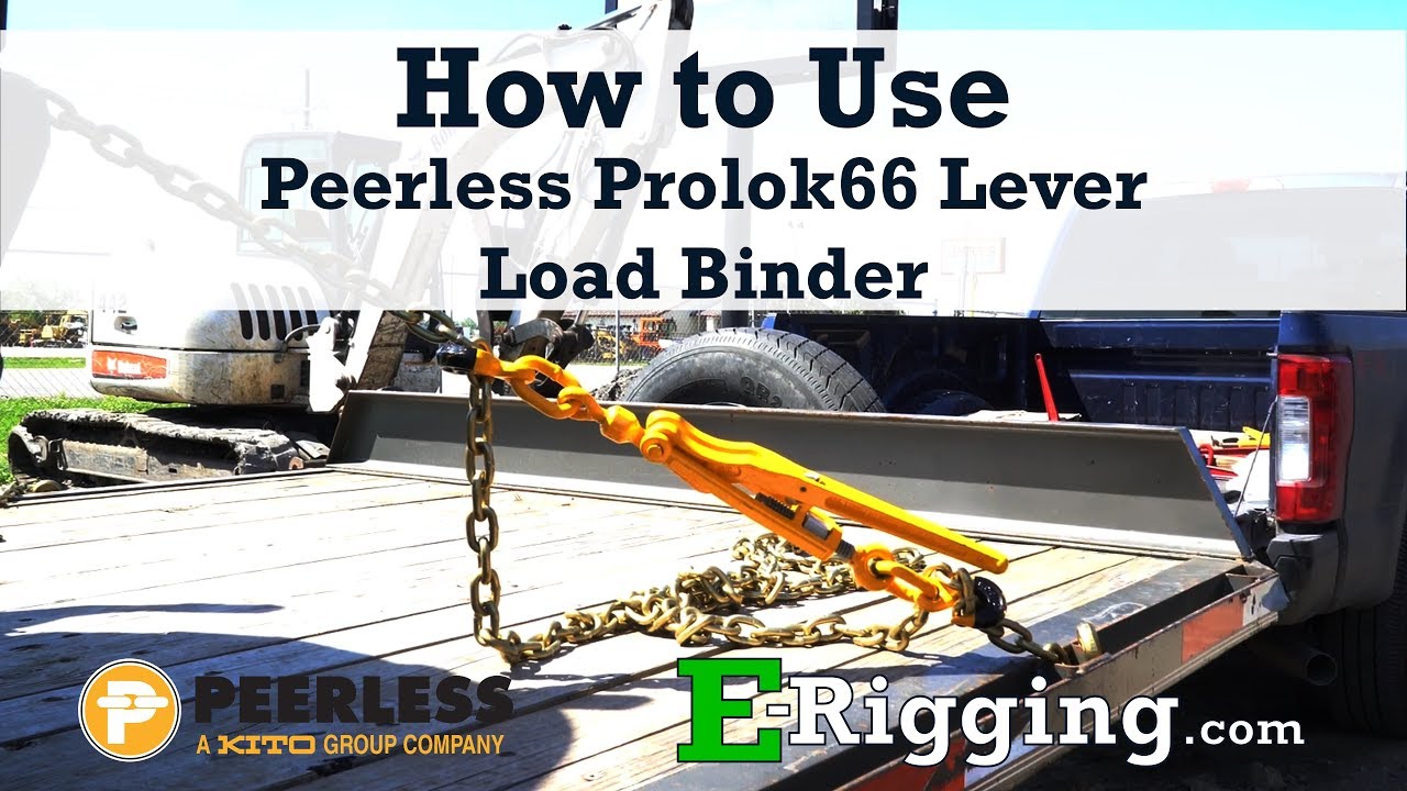 How to Use Peerless Prolok66 Lever Load Binders