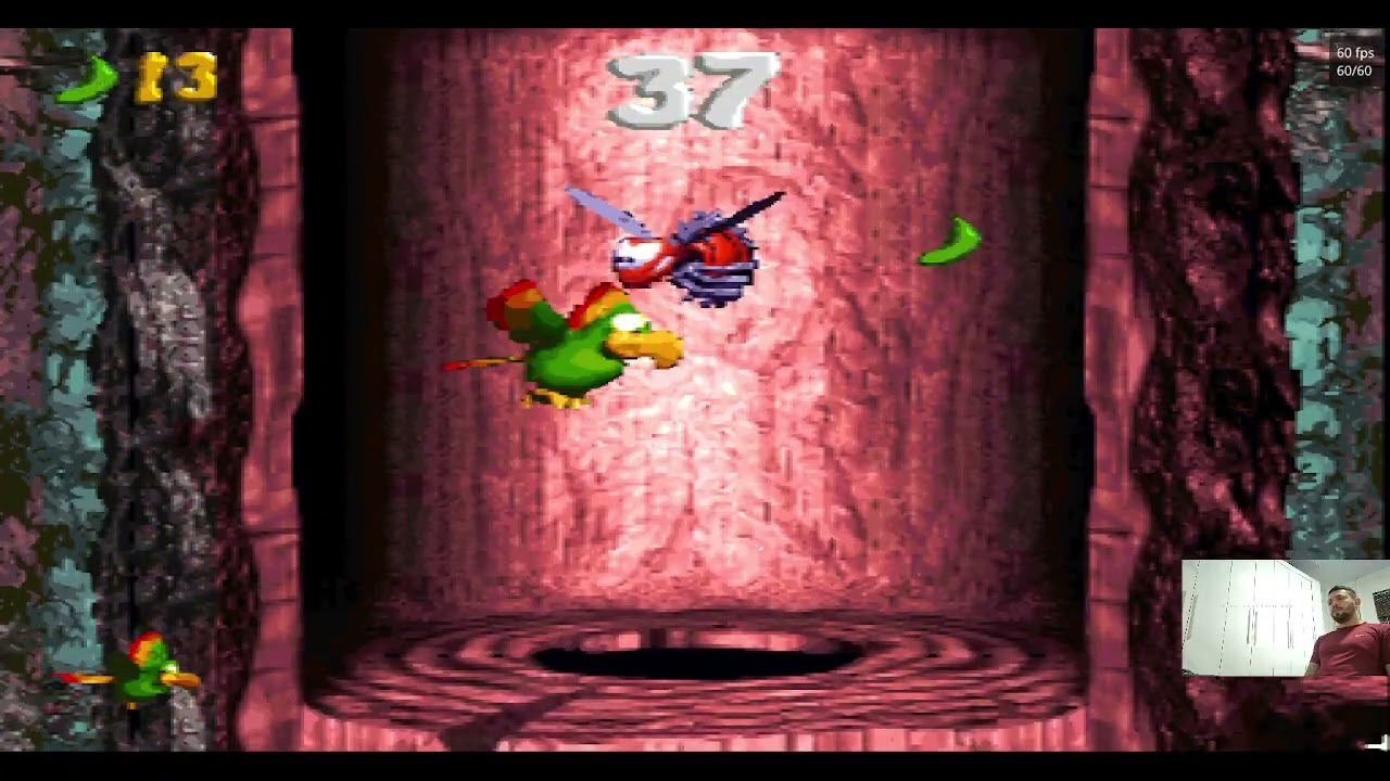 Jogando Dk3  no emulador de Super nintendo Snes9× 60 fps 