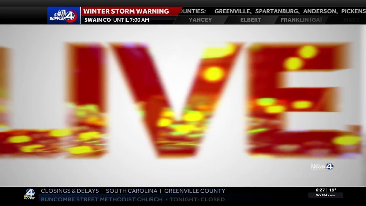 LIVE: SNOWSTORM COVERAGE