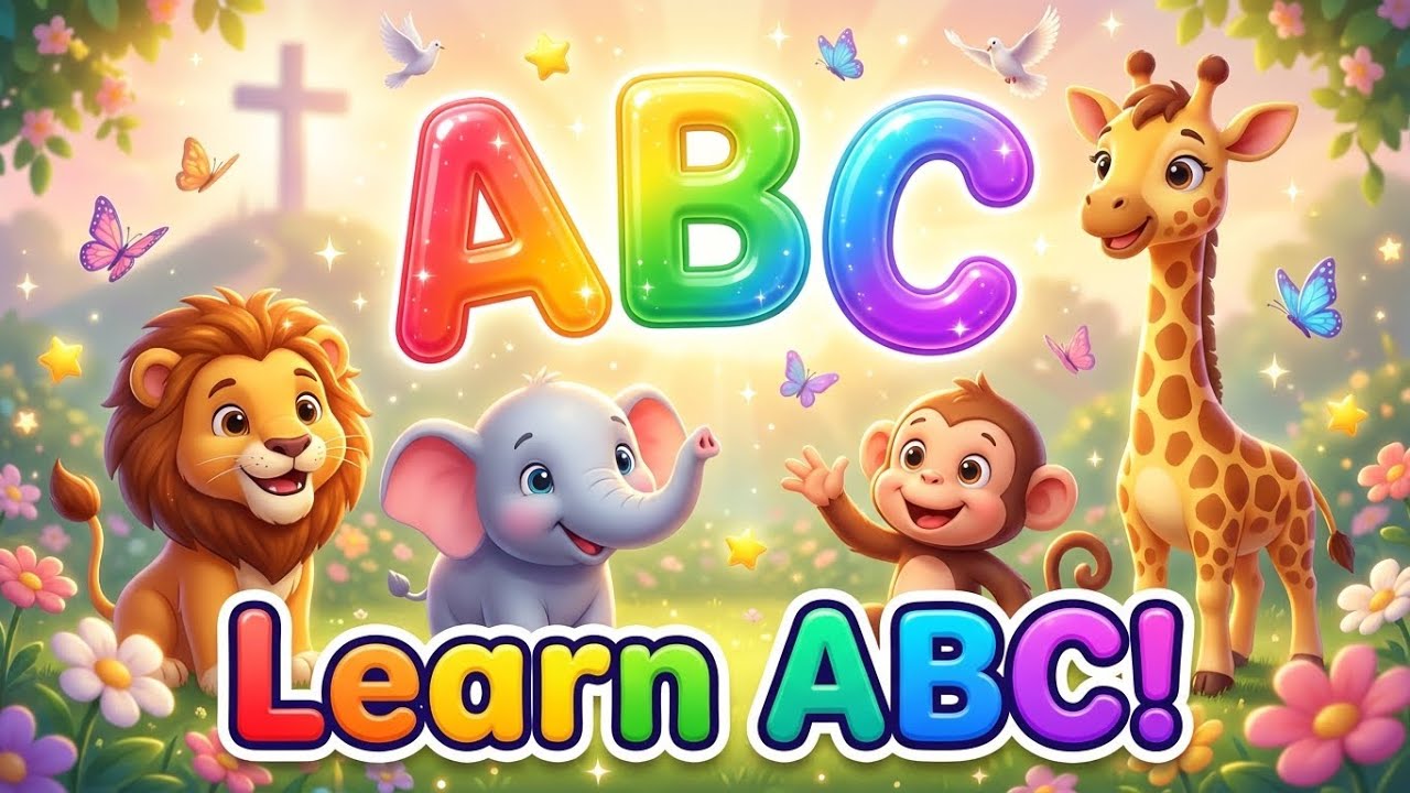 ABC for Kids 🐾 Learn Alphabet A&ndash;Z with Cute Animals | Fun Learning Video
