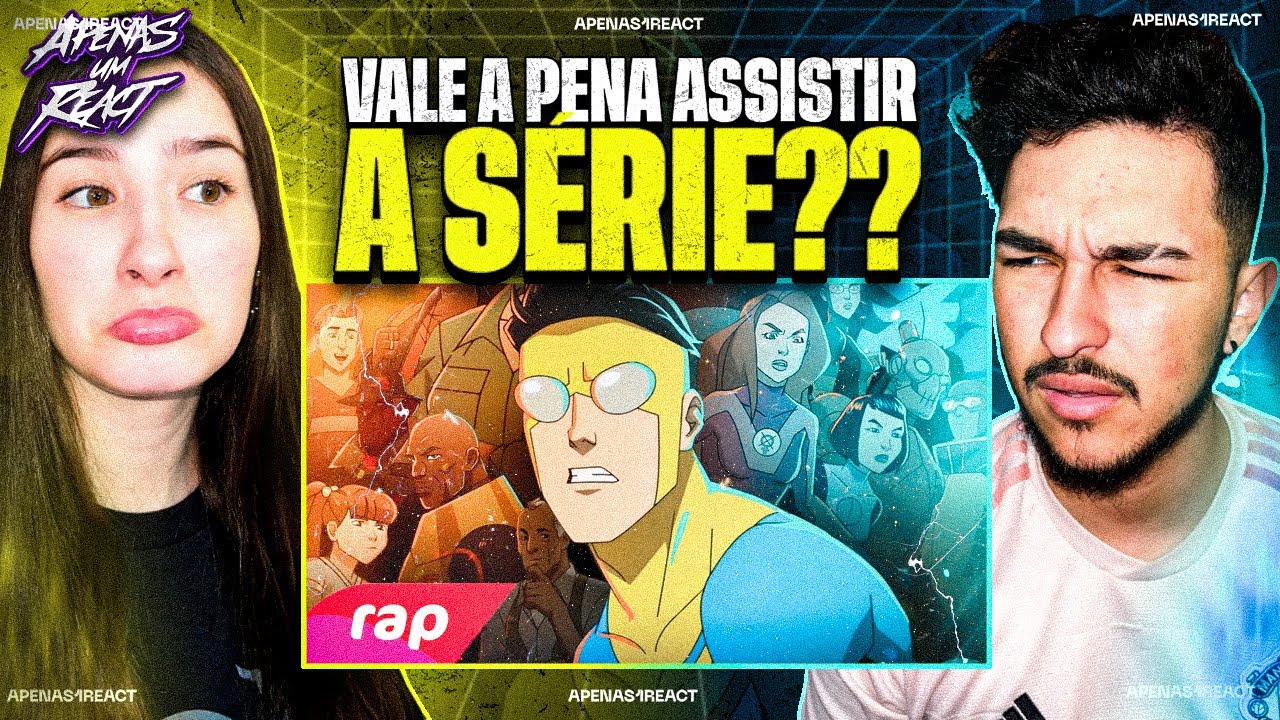 Apenas um react | Rap do Invencível - O Mundo vai me chamar de herói | NERD HITS