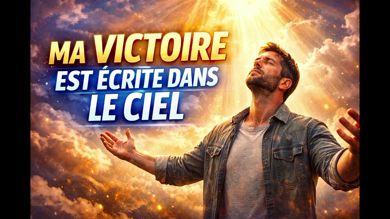 MA VICTOIRE EST ÉCRITE DANS LE CIEL 