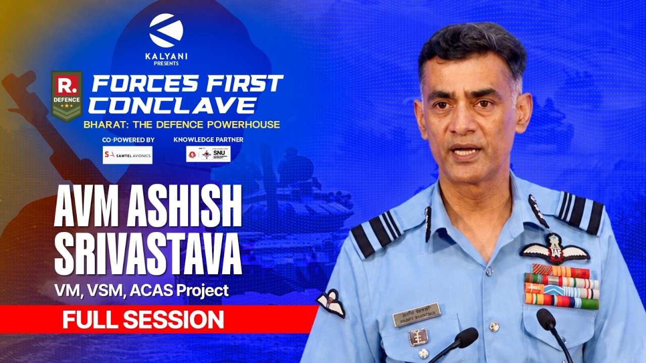 AVM Ashish Srivastava At R Defence Forces First Conclave 2026 | Next-Gen Air Power
