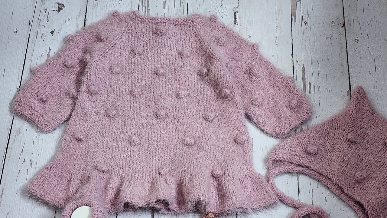 MOSS DRESS & Детское платье с рисунком в виде попкорна
