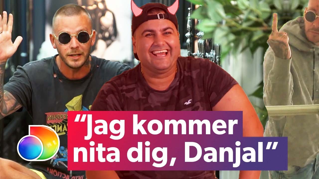 Throwback: Jocke lackar s&ouml;nder p&aring; Danjal | Familjen Lundell | discovery+ Sverige