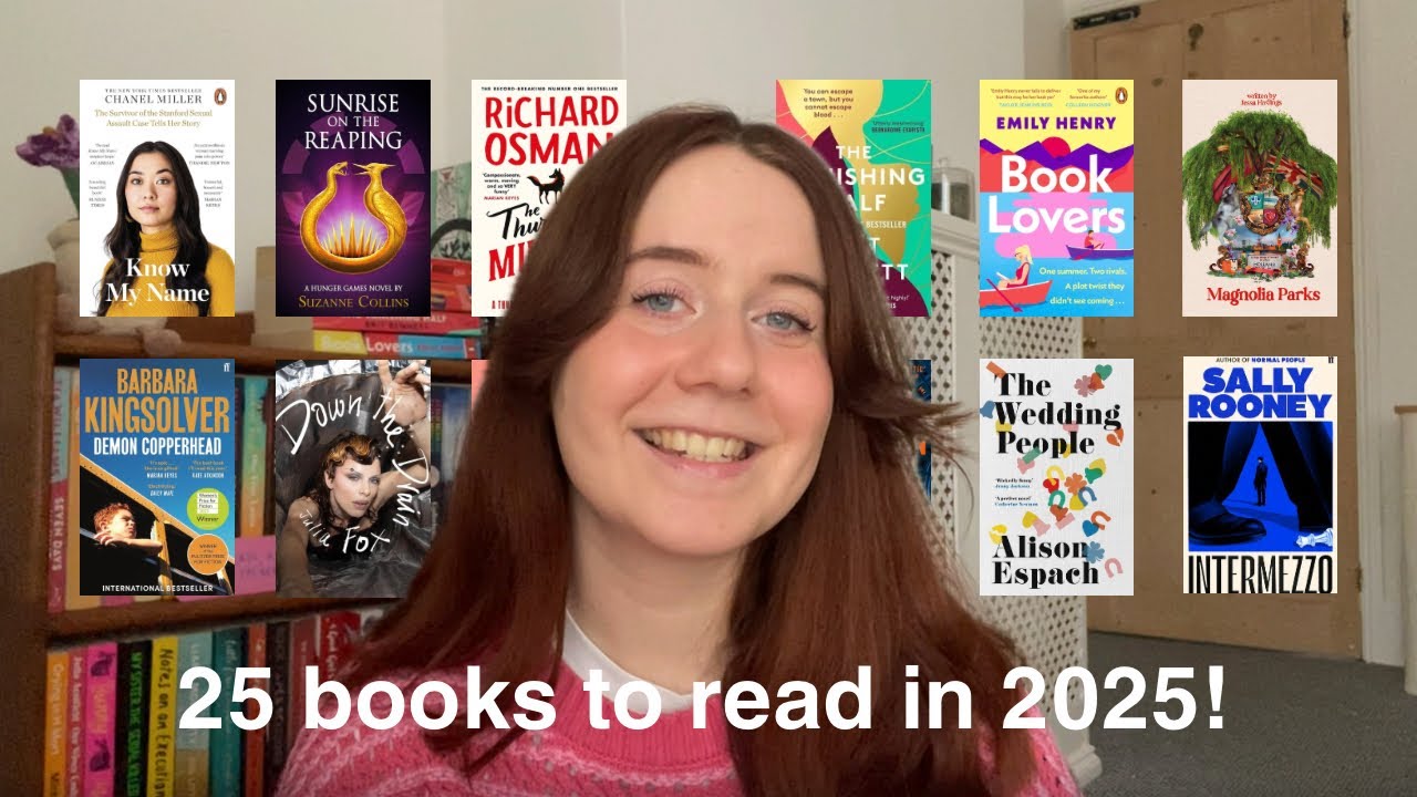 25 books I want to read in 2025!