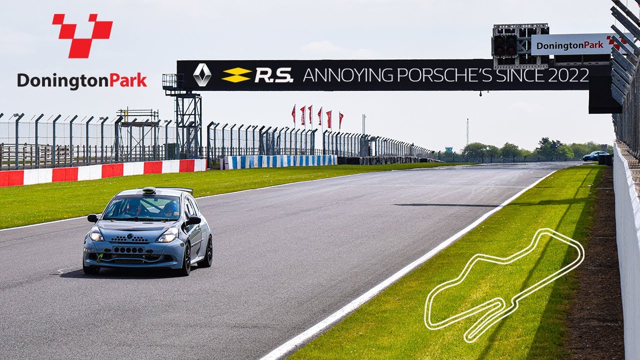 Watch This! Renault Clio 200 RS Rips Up Donnington Circuit