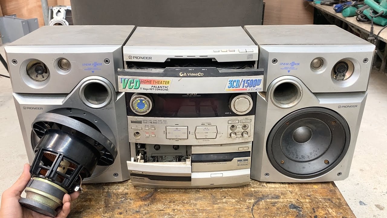 MR.ELECTRICITY project // Restoration the PIONEER multi-function sound system