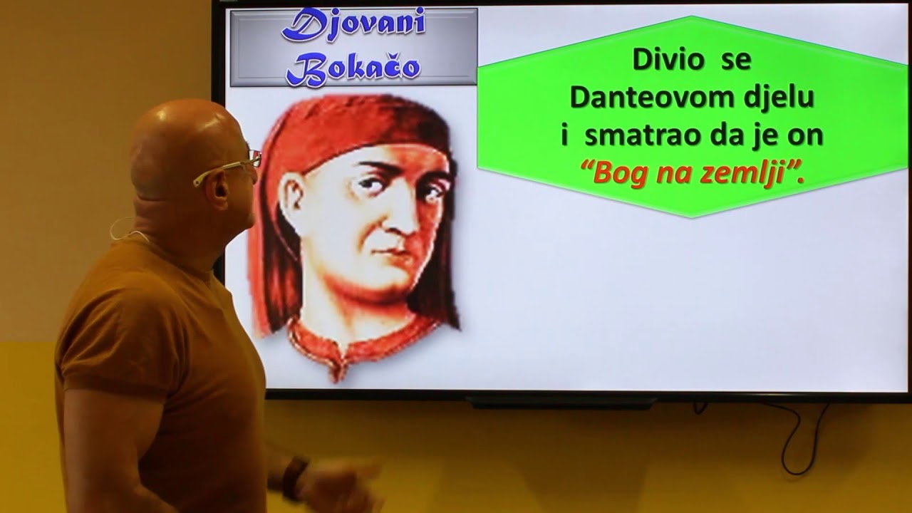 Crnogorski, srpski, bosanski, hrvatski jezik i književnost - Đovani Bokačo 
