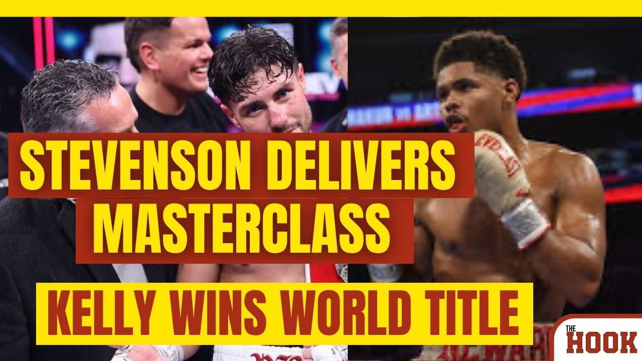 SHAKUR STEVENSON BEATS TEOFIMO LEPOZ + JOSH KELLY BECOMES WORLD CHAMPION