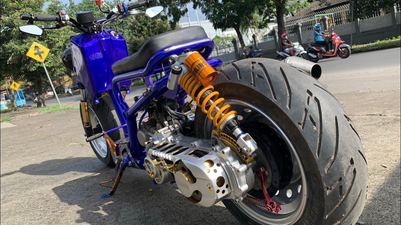 AKHIRNYA!!!! Mio ruckus/Zoomer selesai (mio 200cc custom)