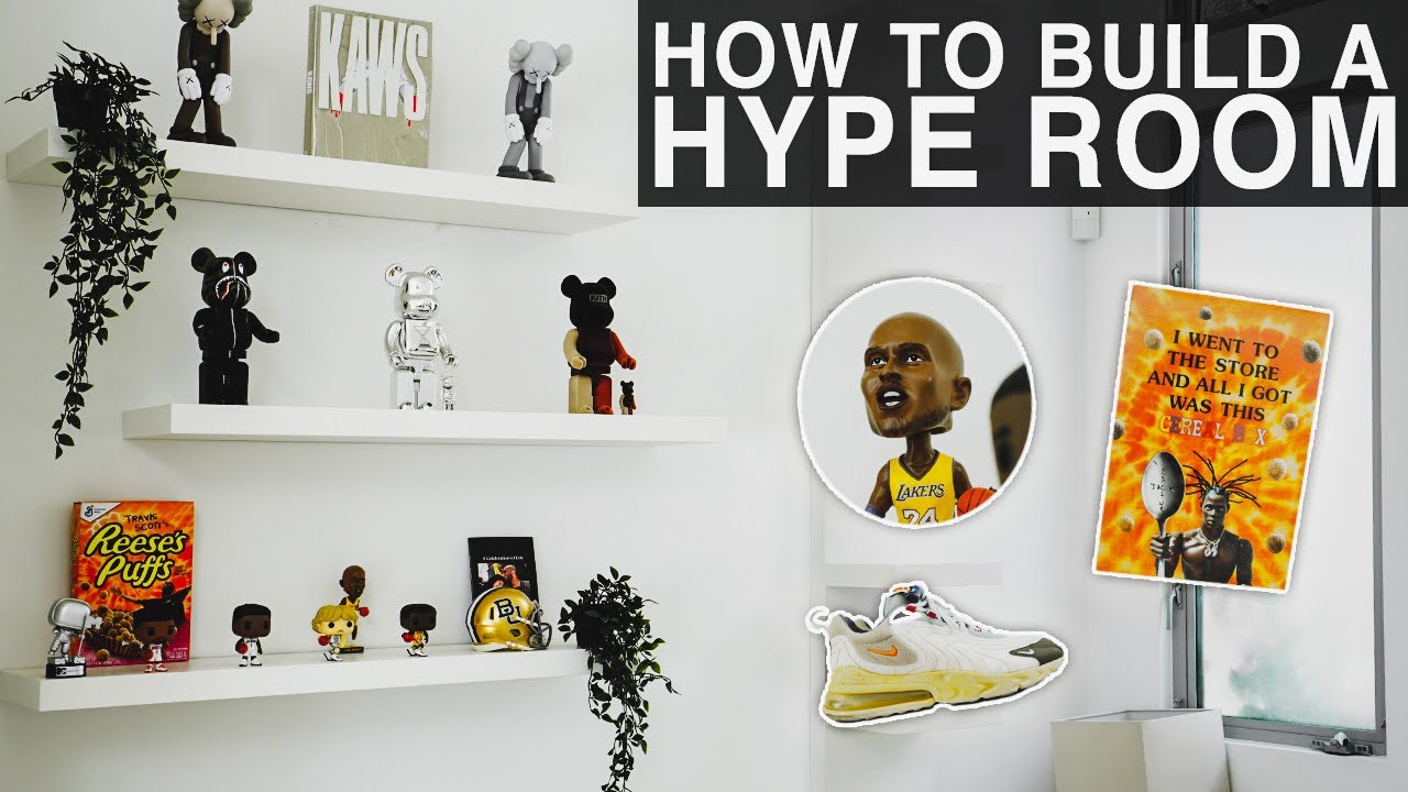 BUILDING A HYPEBEAST ROOM With Under $500 at IKEA!! (ROOM TOUR!)