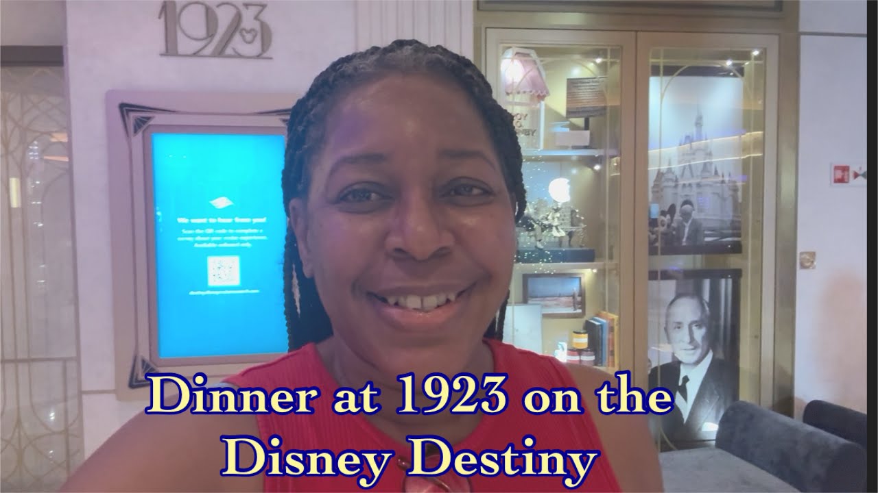 1923 Restaurant onboard the Disney Destiny