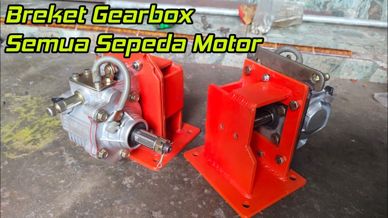 Dudukan Gearbox Maju Mundur Untuk Segala Jenis Sepeda Motor !! Agar As Mesin Lebih Awet
