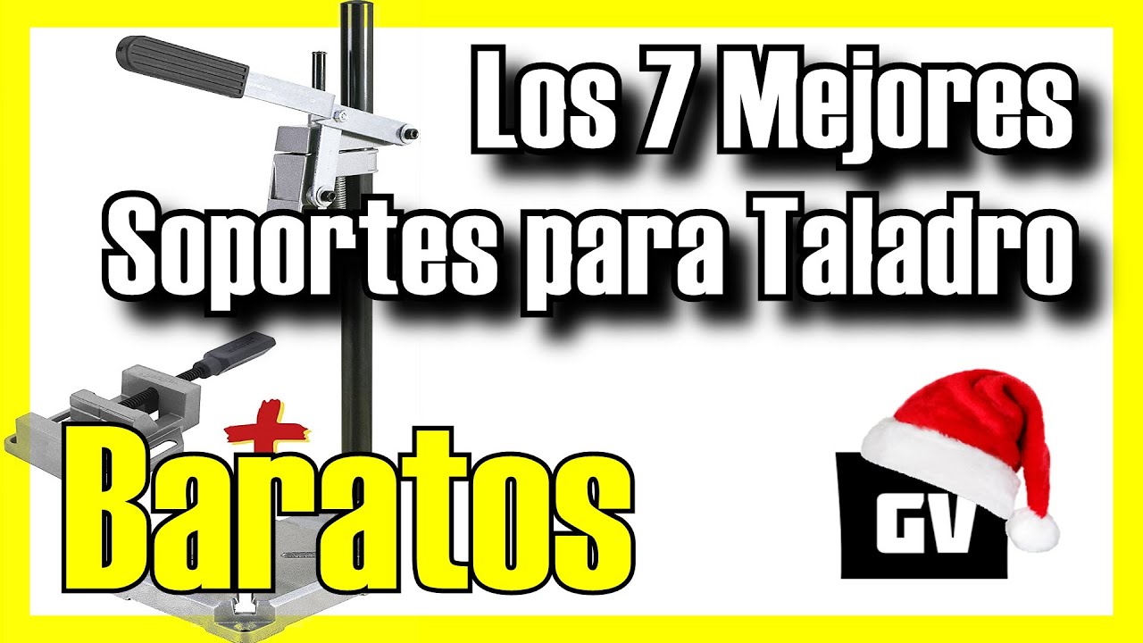 🔥 7 MEJORES Soportes para Taladros BARATOS de Amazon [2026]✅[Calidad/Precio] Verticales Econ&oacute;micos