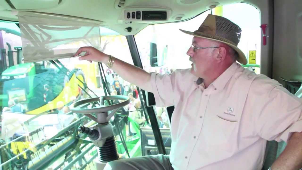 Binne-in 'n John Deere-stroper