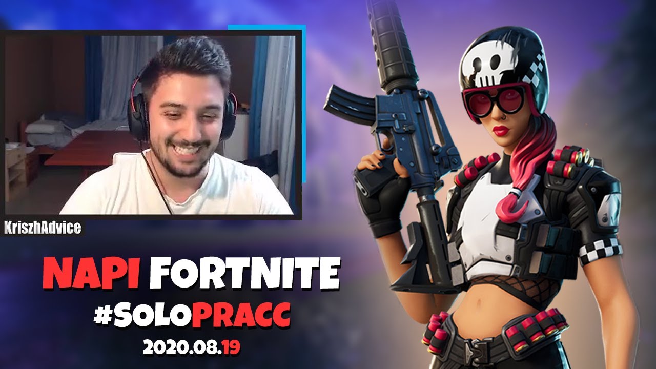 NAPI FORTNITE #SOLO | 2020.08.19 (Fortnite Battle Royale)