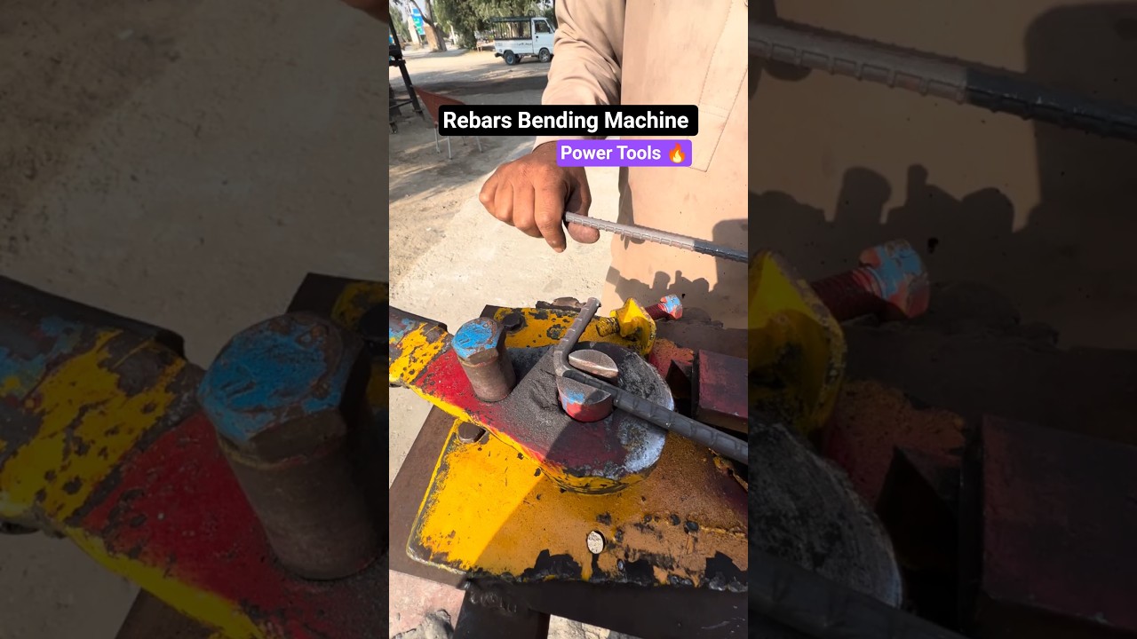 🔥Cutting Steel Rebars Like a Pro | Workshop Skills & Hand Tools ⚒️ #SteelFixers