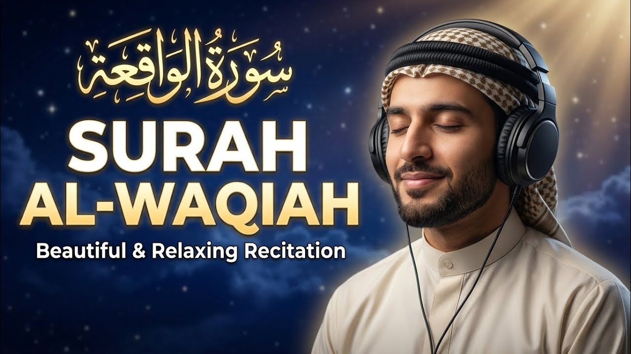 Surah Al Waqiah Complete HD | Powerful Night Recitation | Spiritual Peace & Blessings 