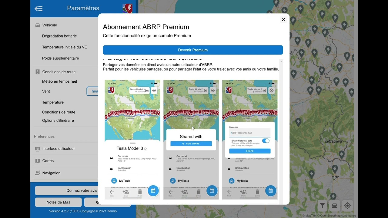 ABRP l'outil de voyage qu'il vous faut en voiture électrique !