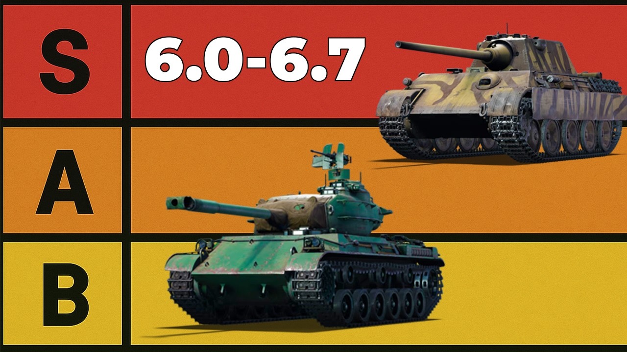 Рейтинг ВСЕХ средних танков в War Thunder - Часть 5 - (6.0-6.7)