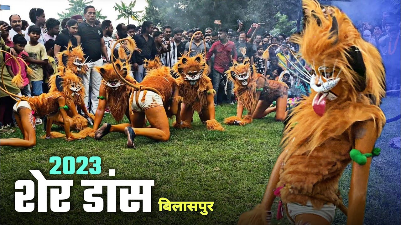 शेर डांस बिलासपुर 2023 - ASD Dhumal Group | Manjhi Group | DJ Dhumal | Tiger Dance 2023
