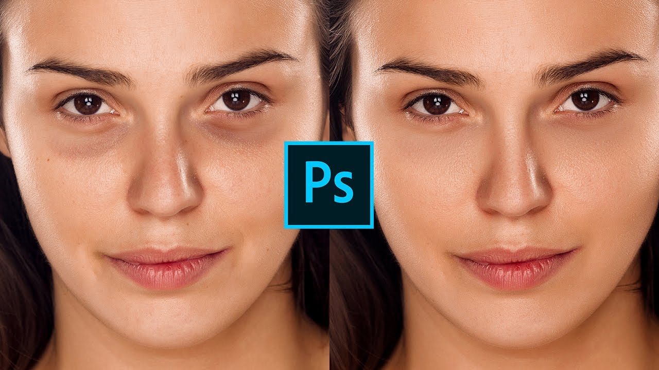 TRATAMENTO DE PELE PHOTOSHOP - Como remover OLHEIRAS, como tirar olheiras no photoshop